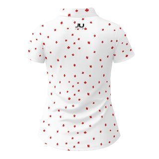 Canada Maple Leaf tiny Women's Sport Collar