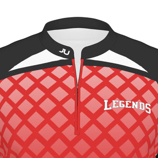 Legends Surge Men's Raglan Sport Collar Jersey