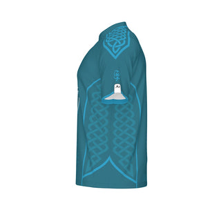 Table Trotters Teal Raglan Men's Sport