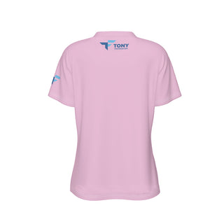 Tony Foundation Pink Women's V-neck