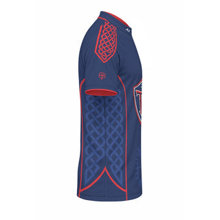 Table Trotters Blue Red Raglan Men's Sport
