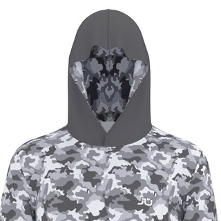 Camo Hooded Sun Shirt