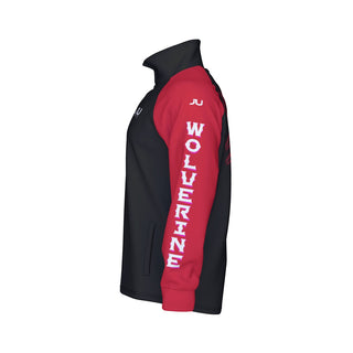 Wolverine Red Sport Raglan Jacket