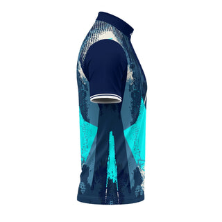 Men's Iced Aqua Sport Collar