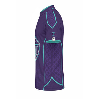 Table Trotters Purple Teal Raglan Men's Sport
