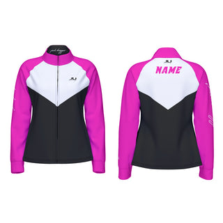 Pink Dagger Chevron Pink Women's Track Jacket