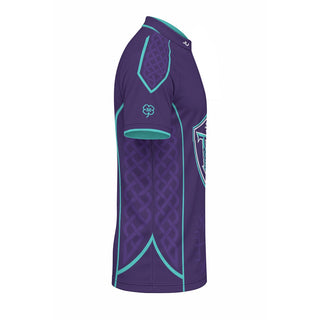 Table Trotters Purple Teal Raglan Men's Sport