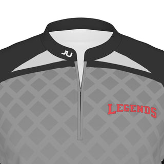 Legends Surge Men's Raglan Sport Collar Jersey