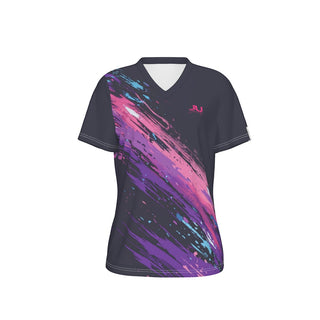 Midnight Nebula Women's V-Neck