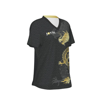 Joy Dragon Women's V-Neck Tee