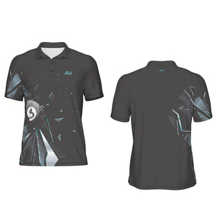 Glass 8 Ball Men's Polo Jersey