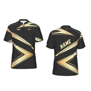 Pink Dagger Gold Lines Men's Jersey