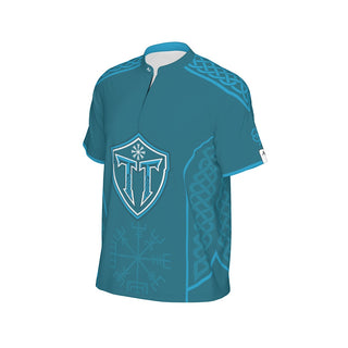 Table Trotters Teal Raglan Men's Sport