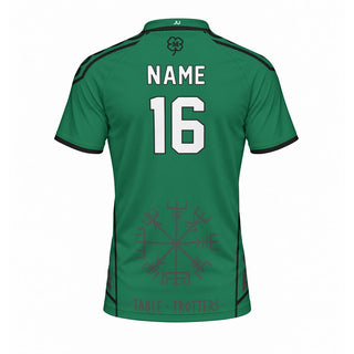 Table Trotters Green Raglan Men's Sport