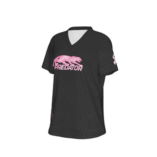 Breast Cancer Awareness Predator Tech Women's V-Neck