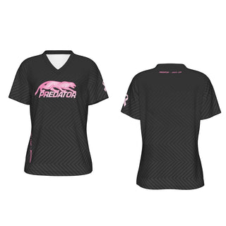 Breast Cancer Awareness Predator Tech Women's V-Neck