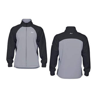 Men's Gray Raglan Track Jacket