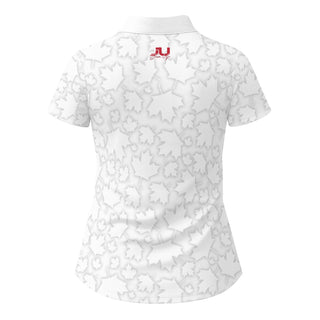Canada Maple Leaf Whiteout Women's Sport Collar