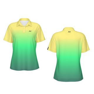 Candy Fade Women's Polo Collar Jersey