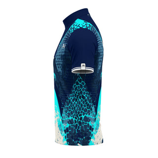 Men's Iced Aqua Sport Collar