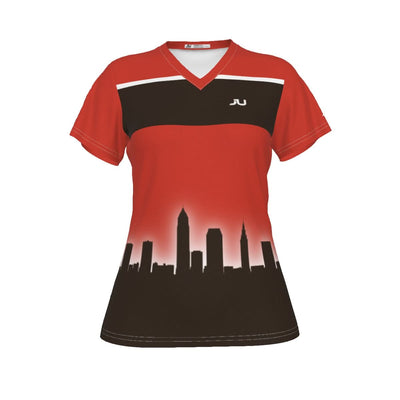 Metro Cleveland Women's V-Neck