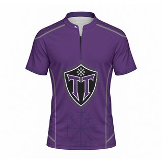 Table Trotters Purple Raglan Men's Sport