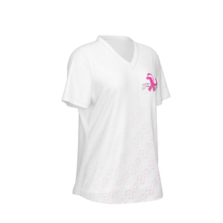 Breast Cancer Women's V-Neck Tee