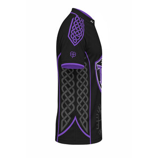 Table Trotters Black Purple Raglan Men's Sport