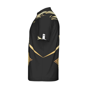 Pink Dagger Gold Lines Men's Jersey