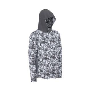 Camo Hooded Sun Shirt