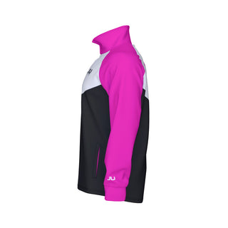 Pink Dagger Chevron Pink Men's Track Jacket