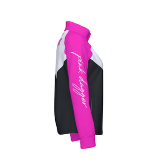 Pink Dagger Chevron Pink Women's Track Jacket