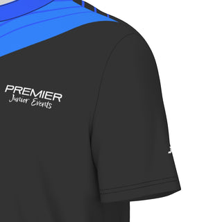 Premier Juniors Events Black Men's Sport Collar