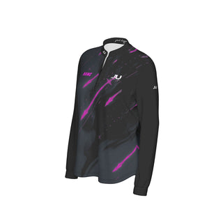 Pink Dagger Flying Daggers Long Sleeve Women's Jersey