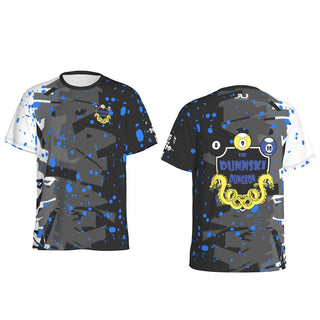 Dunnski Dungeons Blue Splatter Drytx Crew Neck