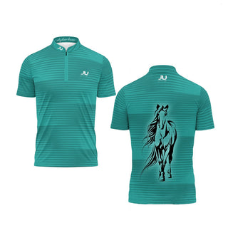 Dark Horse teal Stripe Men's Sport