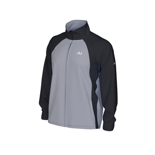 Men's Gray Raglan Track Jacket