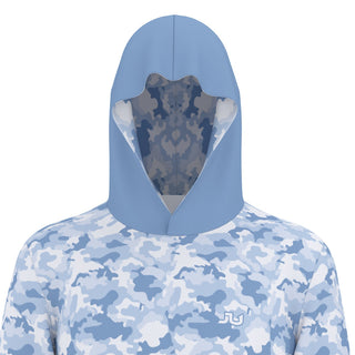 Camo Hooded Sun Shirt