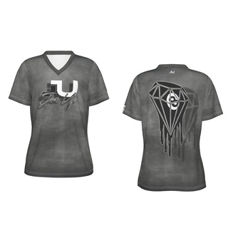 Diamond Drip Women's V-Neck Tee