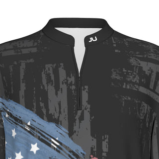 Tyler Styer Faded Flag Long Sleeve Men's Jersey