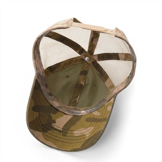 JU Script Women's Washed Mesh-Back Cap