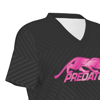 Breast Cancer Awareness Predator Tech Women's V-Neck