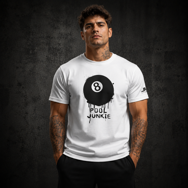 Jam Up Pool Junkie 8 Ball Tee