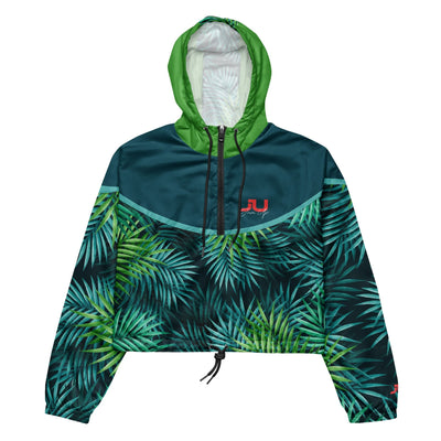 Tropical Women’s cropped windbreaker