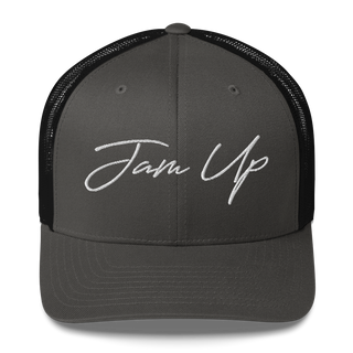 Jam Up Script Trucker Cap