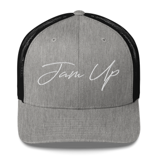 Jam Up Script Trucker Cap