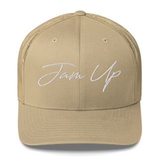 Jam Up Script Trucker Cap