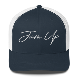 Jam Up Script Trucker Cap