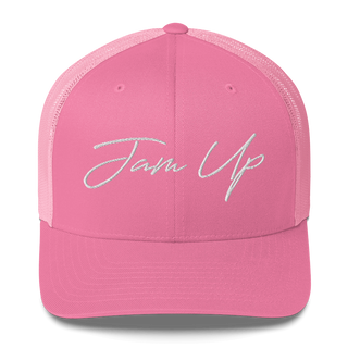 Jam Up Script Trucker Cap