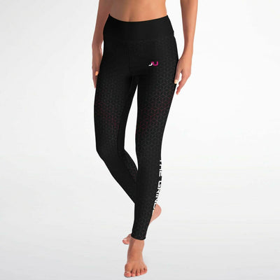 "The Grinder" April Larson Geo Leggings